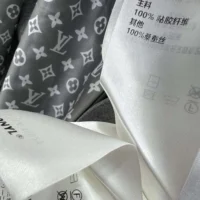 Louis Vuitton Women Cropped Monogram Scarf Hoodie 1AIR63 (1)
