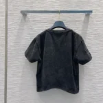 Louis Vuitton Women Curve Hem T-Shirt 1AIR84