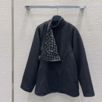 Louis Vuitton Women Double Face Clip Front Coat 1AIPNO (1)
