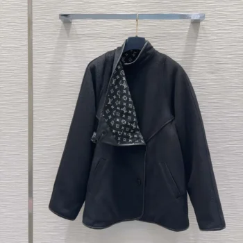 Louis Vuitton Women Double Face Clip Front Coat 1AIPNO