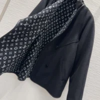 Louis Vuitton Women Double Face Clip Front Coat 1AIPNO (1)