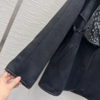 Louis Vuitton Women Double Face Clip Front Coat 1AIPNO (1)