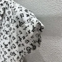 Louis Vuitton Women Graphic Monogram Shirt Dress 1AHZOM (1)