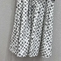 Louis Vuitton Women Graphic Monogram Shirt Dress 1AHZOM (1)