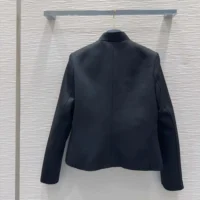 Louis Vuitton Women LV Button Officer Jacket 1AHUQY (1)