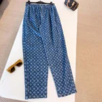 Louis Vuitton Women Monogram Denim Pants 1AI208