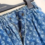 Louis Vuitton Women Monogram Denim Pants 1AI208