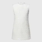 Louis Vuitton Women Monogram Fil Coupé Denim Dress 1AHHXI