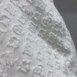 Louis Vuitton Women Monogram Fil Coupé Denim Dress 1AHHXI