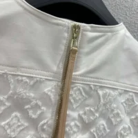 Louis Vuitton Women Monogram Fil Coupé Denim Dress 1AHHXI (1)