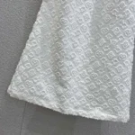 Louis Vuitton Women Monogram Fil Coupé Denim Dress 1AHHXI