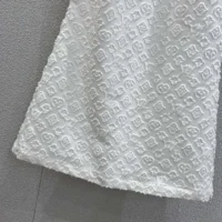 Louis Vuitton Women Monogram Fil Coupé Denim Dress 1AHHXI (1)