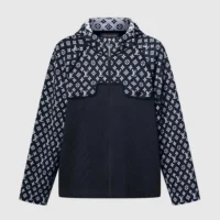 Louis Vuitton Women Monogram Jacquard Knit Hoodie 1AI789 (1)