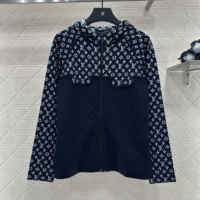 Louis Vuitton Women Monogram Jacquard Knit Hoodie 1AI789 (1)