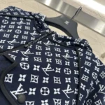 Louis Vuitton Women Monogram Jacquard Knit Hoodie 1AI789