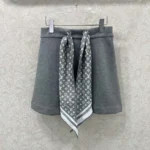 Louis Vuitton Women Monogram Scarf Mini Skirt 1AIR68