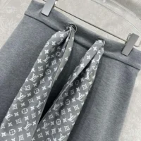 Louis Vuitton Women Monogram Scarf Mini Skirt 1AIR68 (1)