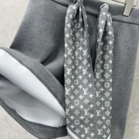 Louis Vuitton Women Monogram Scarf Mini Skirt 1AIR68 (1)