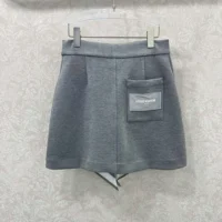 Louis Vuitton Women Monogram Scarf Mini Skirt 1AIR68 (1)
