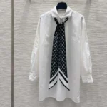 Louis Vuitton Women Monogram Scarf Shirt 1AIQN9