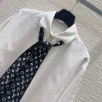 Louis Vuitton Women Monogram Scarf Shirt 1AIQN9 (1)