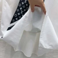 Louis Vuitton Women Monogram Scarf Shirt 1AIQN9 (1)