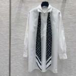 Louis Vuitton Women Monogram Scarf Shirt 1AIQN9