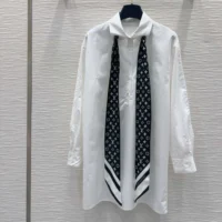Louis Vuitton Women Monogram Scarf Shirt 1AIQN9 (1)