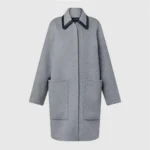 Louis Vuitton Women Removable Collar Double Face Coat 1AHZMU