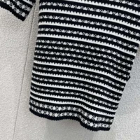 Louis Vuitton Women Scallop Stripe Knit Top 1AHJ15 (1)