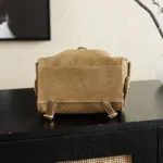 Chanel Women Chanel 25 Medium Backpack Grained Calfskin & Gold-Tone Metal-Brown