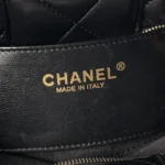 Chanel Women Mini Bow Bag Shiny Lambskin & Gold-Tone Metal-Black