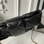 Chanel Women Mini Bow Bag Shiny Lambskin & Gold-Tone Metal-Black