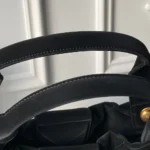 Chanel Women Mini Bow Bag Velvet-Effect Nylon & Gold-Tone Metal-Black