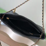 Chanel Women Shopping Bag Shiny Lambskin & Gold-Tone Metal-Black