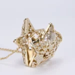 Chanel Women Star Minaudiere Gold-Tone Metal & Strass-AS5658