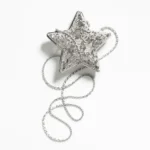 Chanel Women Star Minaudiere Silver-Tone Metal & Strass-AS5658