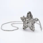 Chanel Women Star Minaudiere Silver-Tone Metal & Strass-AS5658