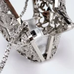 Chanel Women Star Minaudiere Silver-Tone Metal & Strass-AS5658