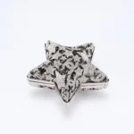 Chanel Women Star Minaudiere Silver-Tone Metal & Strass-AS5658