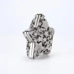 Chanel Women Star Minaudiere Silver-Tone Metal & Strass-AS5658