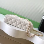 Chanel Women Vanity With Chain Shiny Lambskin Strass & Gold-Tone Metal