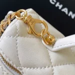 Chanel Women Vanity With Chain Shiny Lambskin Strass & Gold-Tone Metal