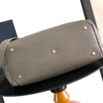 Dior Men Medium Dior Normandie Tote Bag Gray Dior Icons Calfskin