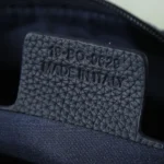 Dior Men Medium Rider Soft Hobo Bag Blue Dior Oblique Jacquard and Blue Grained Calfskin