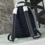 Dior Men Rider Backpack Blue Dior Oblique Jacquard 1VOBA088YKY