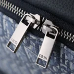Dior Men Rider Backpack Blue Dior Oblique Jacquard 1VOBA088YKY