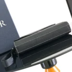 Dior Men Saddle A5 Triangle Pouch Black Grained Calfskin