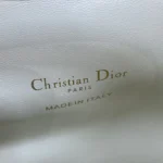 Dior Women Dior Jolie Top Handle Mini Bag Latte Cannage Lambskin