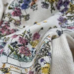 Dior Women Embroidered Sweater White Cashmere Knit with Multicolor Dior Astral Flowers Motif - Image 6